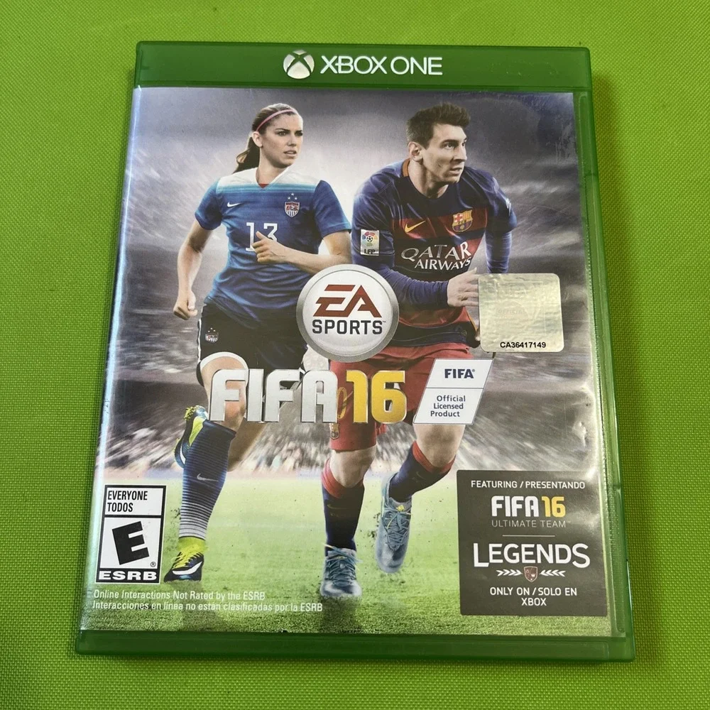 FIFA 16‎ Xbox One Soccer Video Game Complete CIB